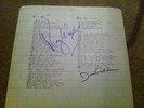 Pink Floyd Autographed Signed LP Record Inner Sleeve 1
