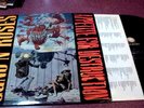GUNS N' ROSES APPETITE FOR DESTRUCTION LP BANNED RECALLED ROBOT COVER W/ INNER