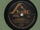 c 78 RPM Charlie Parker Swing 382 in E/E- (Dial material)