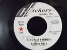 Northern Soul, Barbara Mills, Lets Make a Memory / Try Hickory white Demo