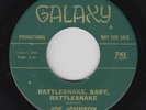 R&B Soul 45 - Joe Johnson - Rattlesnake, Baby, Rattlesnake - Galaxy - VG+ mp3