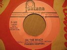 FINDERS KEEPERS-ON THE BEACH 45 fab 60s BAROQUE RUBBLE BEAT PSYCH harpsichord