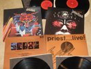 Judas Priest-Lp Record Lot-LIVE-Defender of The Faith-Hell Bent For Leather-L K