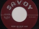 ANNIE LAURIE: Rockin’ and Rollin’ Again BLUES R&B Orig Savoy NM- Super 45