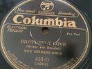 Columbia 823 NEW ORLEANS OWLS Brotherly Love/Blowin' Off Steam 1926 78 rpm N-