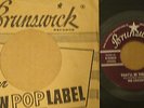 The Crickets-Buddy Holly-That'll Be The Day Original 45 on Brunswick NEAR MINT