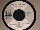 THIRTEENTH FLOOR ELEVATORS 45   LEVITATION   ORIGINAL 1960s PSYCH SIGNED ROKY