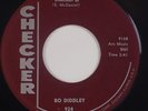BO DIDDLEY: Crackin Up / Great Grandfather RARE Checker USA Orig R&B Rock 45 NM-