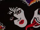 Kiss-Rock And Roll Over-Blue Teardrop Record Club lp with sticker and order form