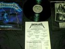 Metallica Ride The Lightning lp. Original Megaforce 1st press with all inserts