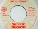 NANETTE STANLEY What a Way to Go SUNRISE 45 modern soul boogie 7” funk NM