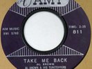 AL BROWN Take Me Back AMY 45 mod R&B popcorn Original 1960 7”