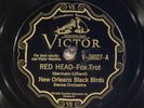 78 RPM -- New Orleans Black Birds, Victor 38027, E+  Jazz