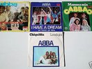 4 Abba Portuguese Singles Chiquitita Waterloo Mamma Mia I Have A Dream Portugal