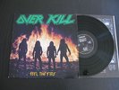 OVERKILL Feel The Fire LP 1985 N0035 Thrash Metal Running Wild Death Angel