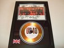 UB40   SIGNED FRAMED  SILVER  DISC  NEW FRAME   DISPLAY 95