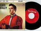 CANADA RED LABEL EPA 4041 1950s P SLEEVE 45 RPM ELVIS PRESLEY : JUST FOR YOU
