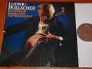 Ludwig Hoelscher Bach Reger Solo Cello Suites German Ed1 MPS Stereo LP NM