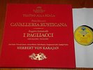 Karajan Leoncavallo Mascagni Scala DGG Ed1 Stereo 4/66 SLPM 139205-07 3LP Box NM