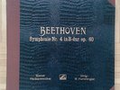 A13 BEETHOVEN SYMPHONY No.4 FURTWANGLER 5 x 78 RPM HMV DB 21099a - 21103a
