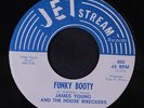 JAMES YOUNG & HOUSE WRECKERS: Funky Booty / Barkin' Up The Wrong Tree  45 Soul