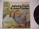 Old Country Music Record Album  JOHNNY CASH & JUNE CARTER  Vintage Vinyl LP 1968