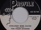 NIGHT RAIDERS w/ MICKEY HAWKS: Screamin’ Mimi Jeanie ROCKABILLY Profile 45 NM-