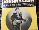 JOHNNY CASH, I Walk The Line,  Sun EP-113, Folsom prison blues, 45 record rare