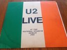 U2 Live At The National Stadium Dublin 1980 - Vinyl Record LP - Rare - No Skips