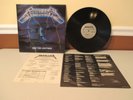 METALLICA Ride The Lightning 1984 LP Album Record Vinyl US MEGAFORCE MRI 769