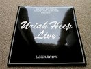 URIAH HEEP, 1973 UK LP, URIAH HEEP LIVE 1973, 1st Press,  SUPERB EXAMPLE