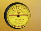 Johnny Cash 78 RPM I Walk the Line SUN 241 1956
