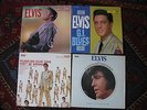 4 Presley LP:Elvis,G.I.Blues,Gold Records 2,Volume 2 legen..,very good-near mint