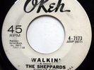 THE SHEPPARDS 45 Walkin' / Pretend You're Still Mine PROMO Northern Soul e8217