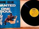 Johnnie Taylor Wanted One Soul Singer 1967 Stax 715 LP Blues Album