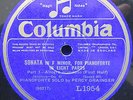 Percy Grainger Brahms F Minor Piano Sonata 4x78rpm Columbia L1954-7 Ex condition