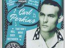 ROCKABILLY REPRO: CARL PERKINS-That Don't Move Me/Roll Over Beeth SUN BLUE WAX