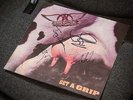 GET A GRIP Vinyl HAND SIGNED by AEROSMITH Rare Russian LP 1993 Rock Steven Tyler