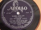Eddie “Rochester” Anderson– 78rpm 10-inch single – Apollo #1018