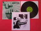 AGRESSION Don't Be Mistaken Vinyl LP EX Original pressing + INSERT RARE PUNK