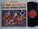 DAVE BRUBECK QUARTET Time Out JAZZ LP COLUMBIA 6 eye 1A/ 1A