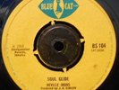 NEVILLE IRONS Soul Glide BLUE CAT 45  Rocksteady 68 REGGAE 7