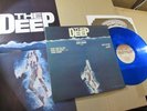 THE DEEP original soundtrack US blue colored vinyl LP John Barry + POSTER NM