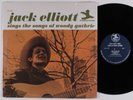 JACK ELLIOTT Sings The Songs Of Woody Guthrie PRESTIGE LP NM SHRINK