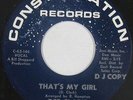 Northern Soul 45 - Dee Clark - That's My Girl - Constellation - VG++ mp3