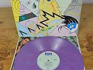 THE DAMNED MUSIC FOR PLEASURE ALBUM PURPLE VINYL RECORD STIFF SEEZ 5 EX/VG