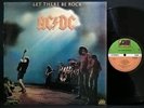AC/DC Let There Be Rock LP EX+ UK 1977 Atlantic A2/B3 Matrixes vinyl record