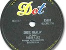 ROBIN LUKE Rock'n Roll 78 RPM Record. Susie Darlin'