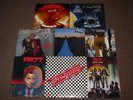 8 LPs KISS GUN,FASTWAY,JUDAS PRIEST,SCORPIANS,RIOT,TWISTED SISTER,DEF LEPPARD,st