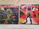 IRON MAIDEN KILLERS &  Maiden Japan LP Vinyl 1981 HARVEST First Press See Pics